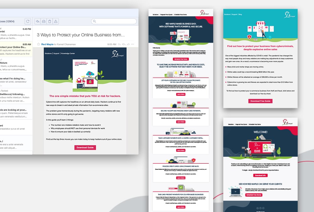 RM Email Mockup