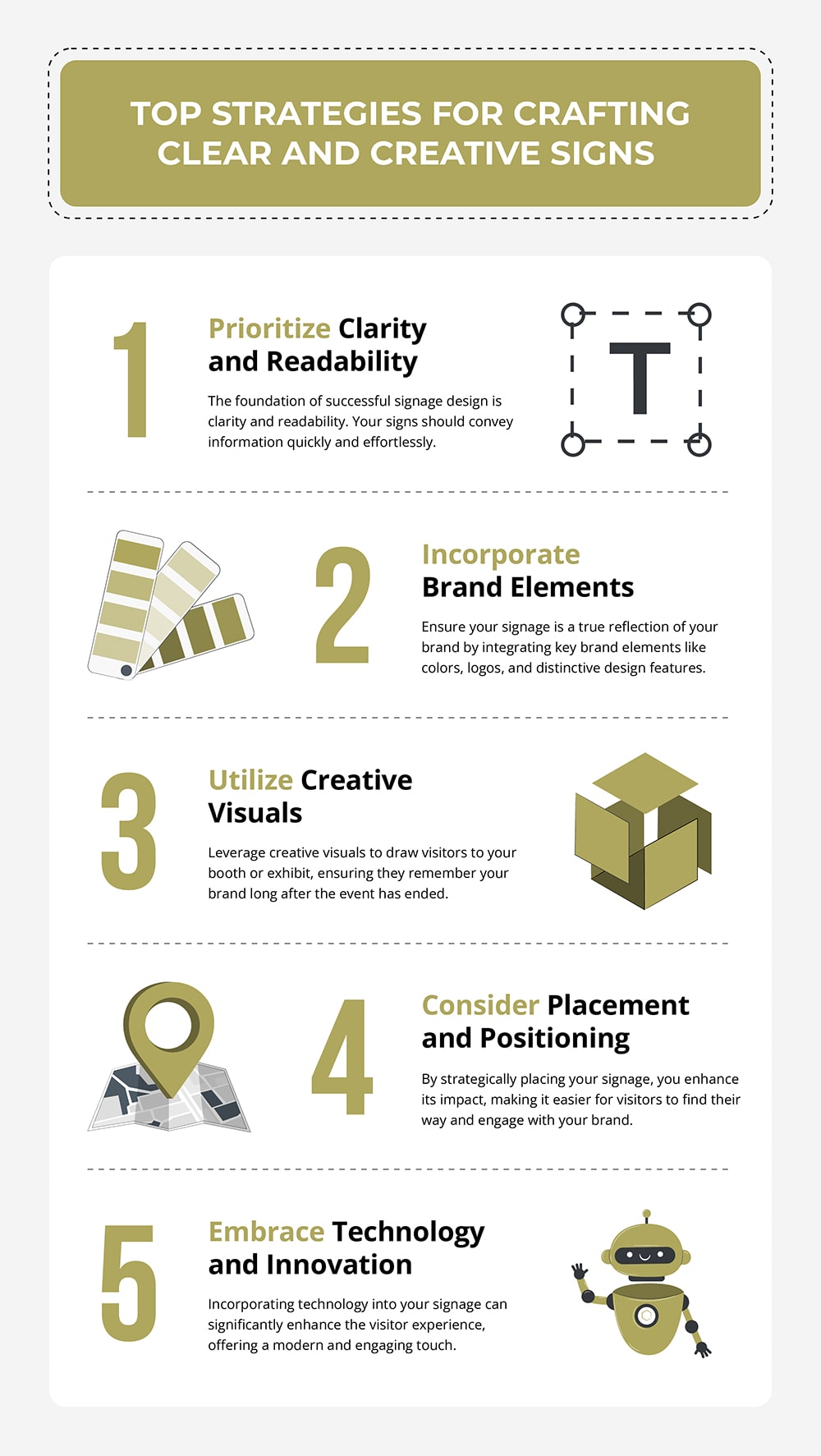 Top Strategies for Crafting Clear and Creative Signs