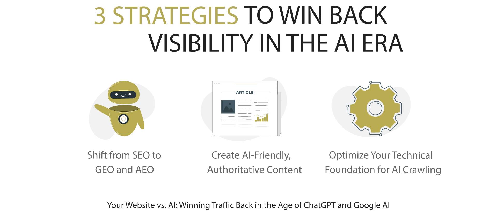 3 Strategies to Win Back Visibility in the AI Era