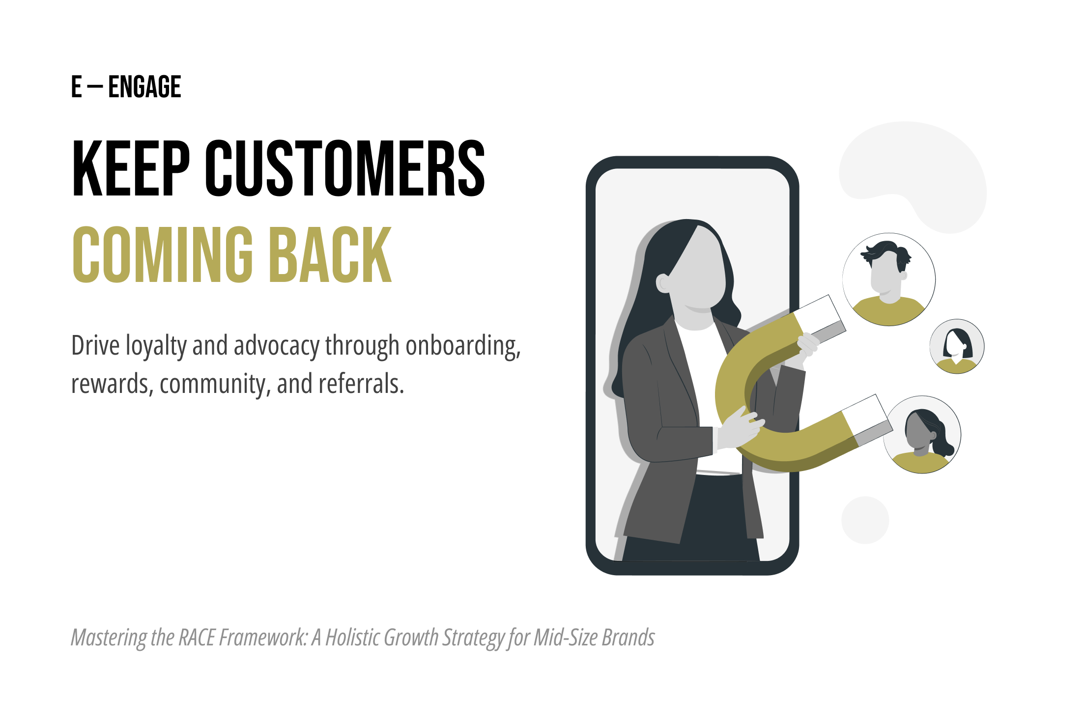 Engage — Retain and Turn Customers into Advocates