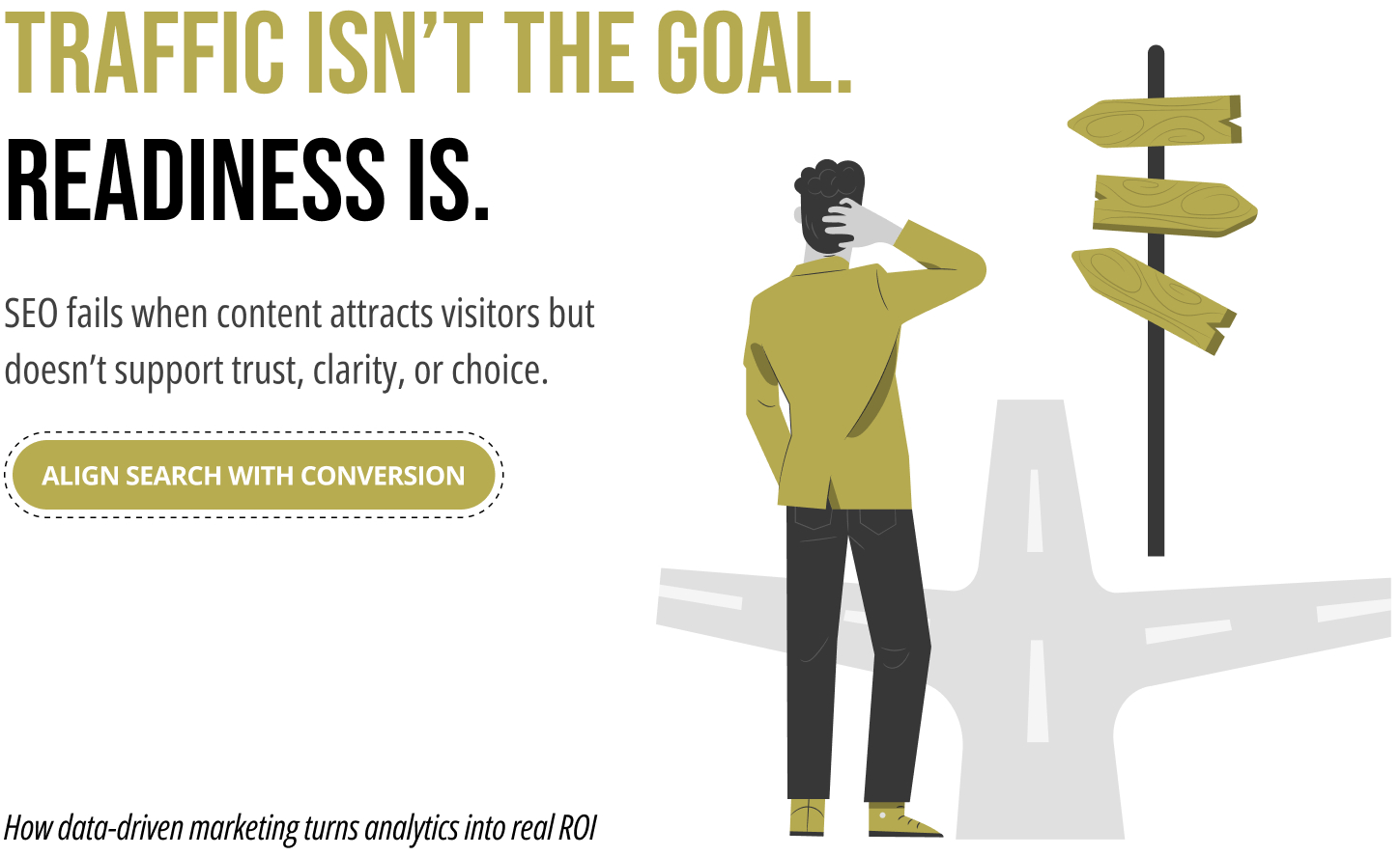 Search, Content + Conversion Experience