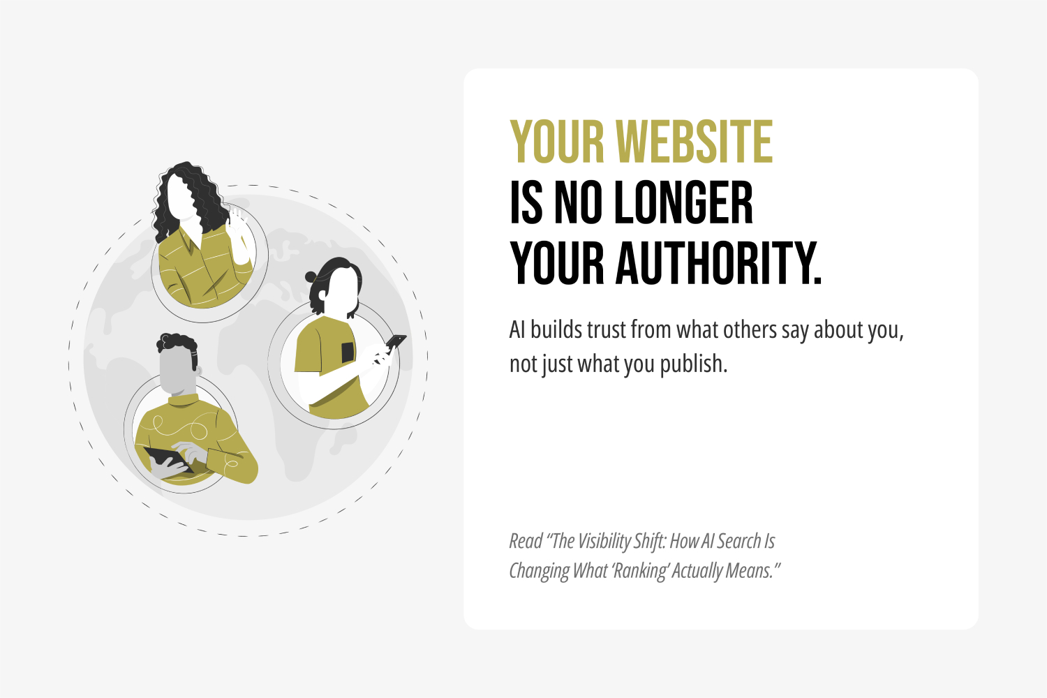 Move 2: Build entity authority beyond your website Move 2: Build entity authority beyond your website
