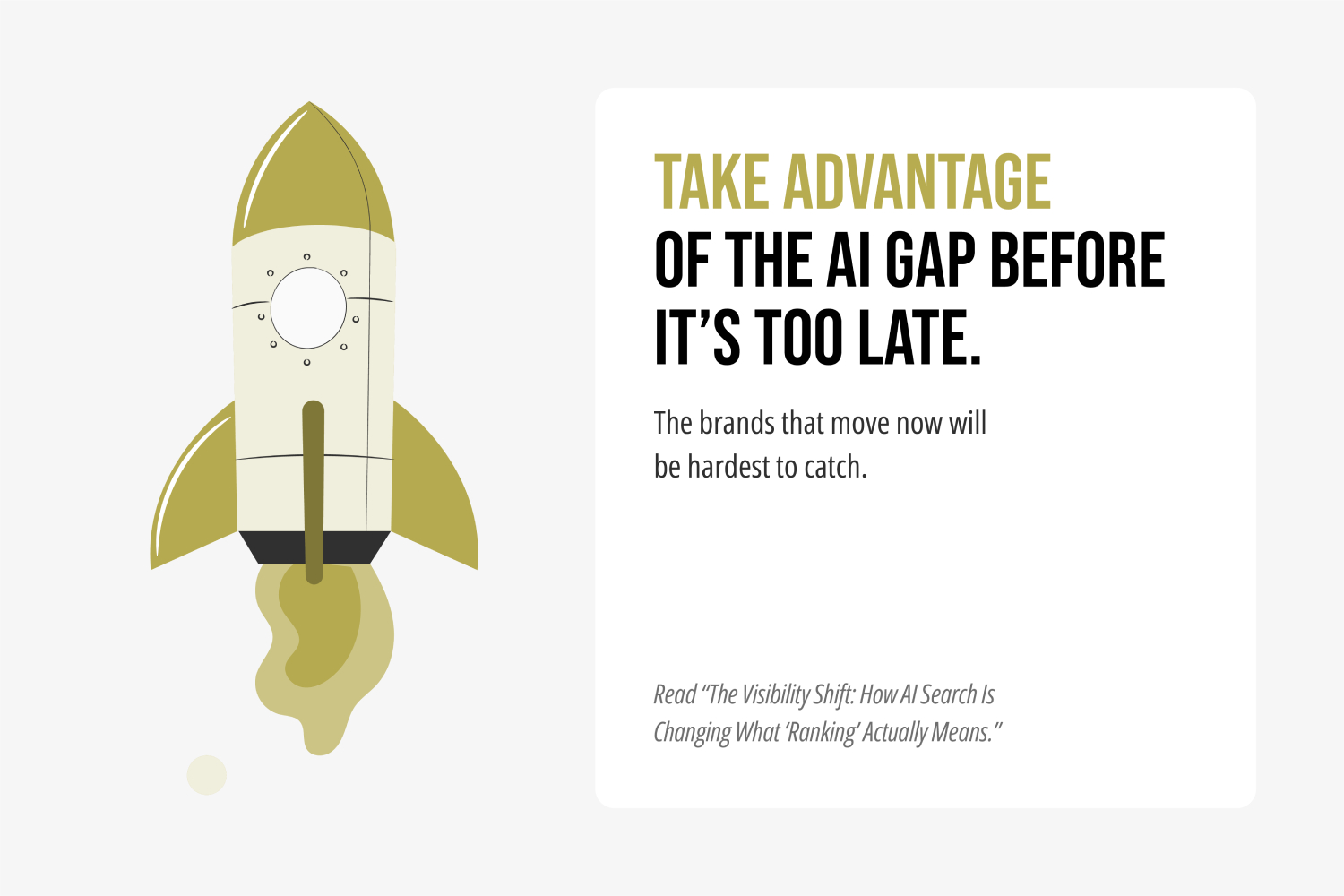 What This Means for Your Marketing Investment What This Means for Your Marketing Investment