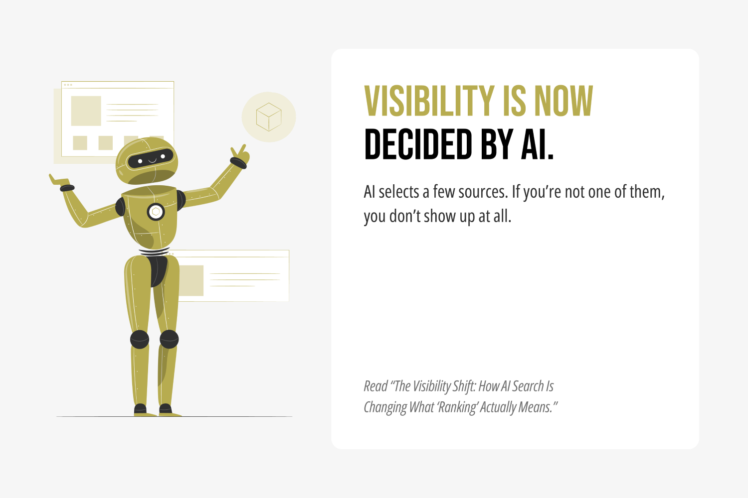 What 'Visibility' Actually Means Now What 'Visibility' Actually Means Now