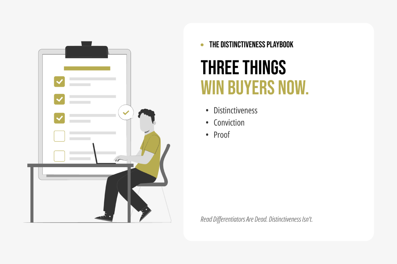 The Distinctiveness Playbook The Distinctiveness Playbook