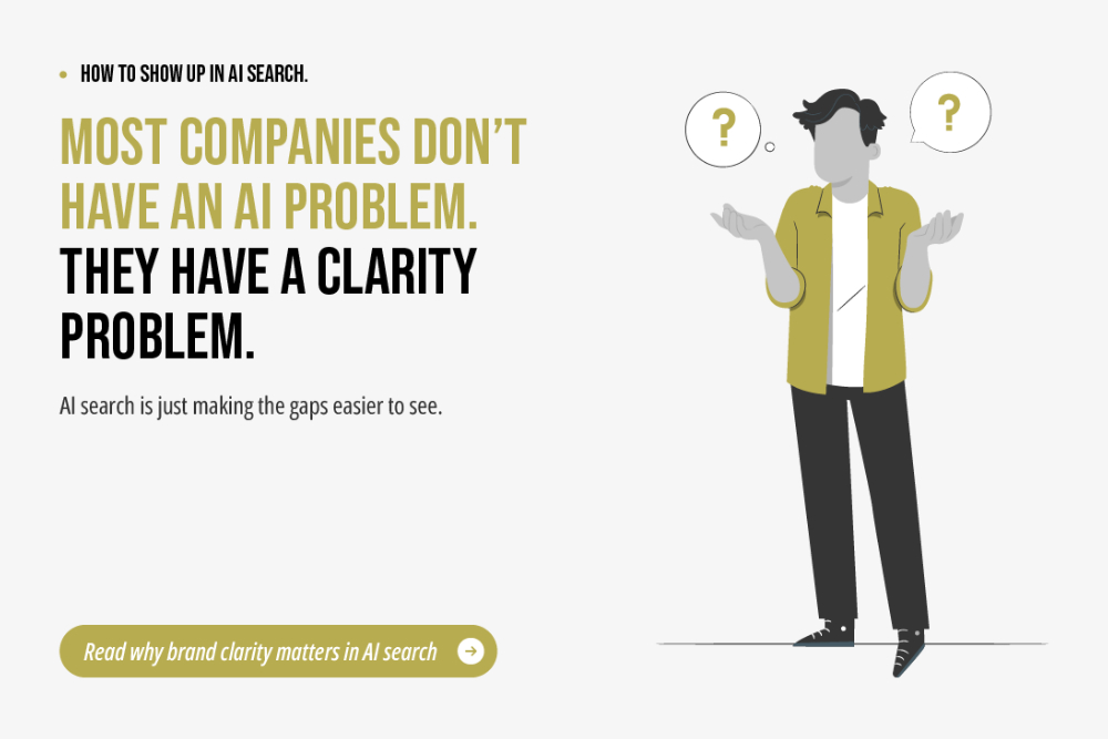 Why the AI visibility playbook misses the point Why the AI visibility playbook misses the point